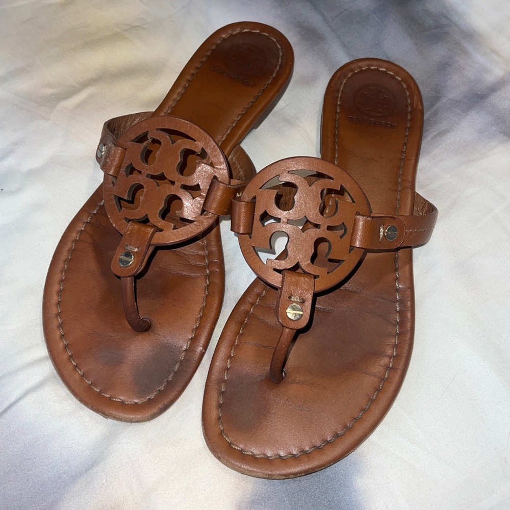 Tory Burch leather Miller sandals